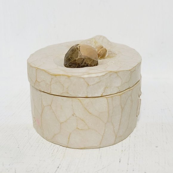 WILLOW TREE® Demdaco "Angel of Prayer" TRINKET BOX ©2003 Susan Lordi 2.5"x4" GUC - Picture 6 of 7